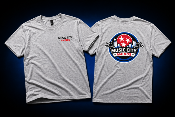 84CC8616-0A6B-4B0D-B66D-38DED5E864A3 Grey Logo Tee(unisex)